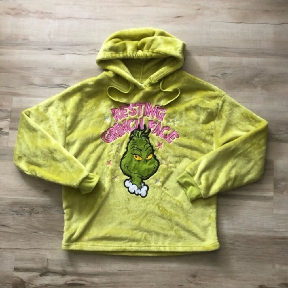 How the Grinch Stole Christmas Fuzzy Green Sweater